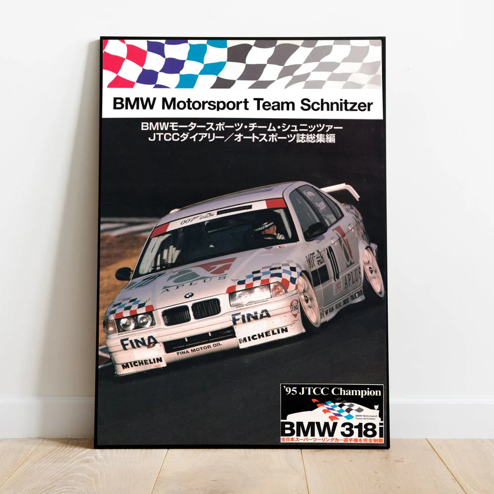 BMW E36 318I 007 JTCC POSTER