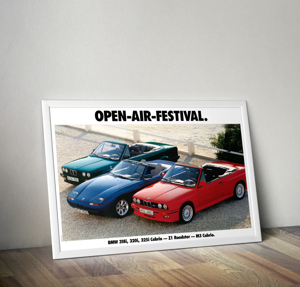 BMW OPEN AIR FESTIVAL POSTER