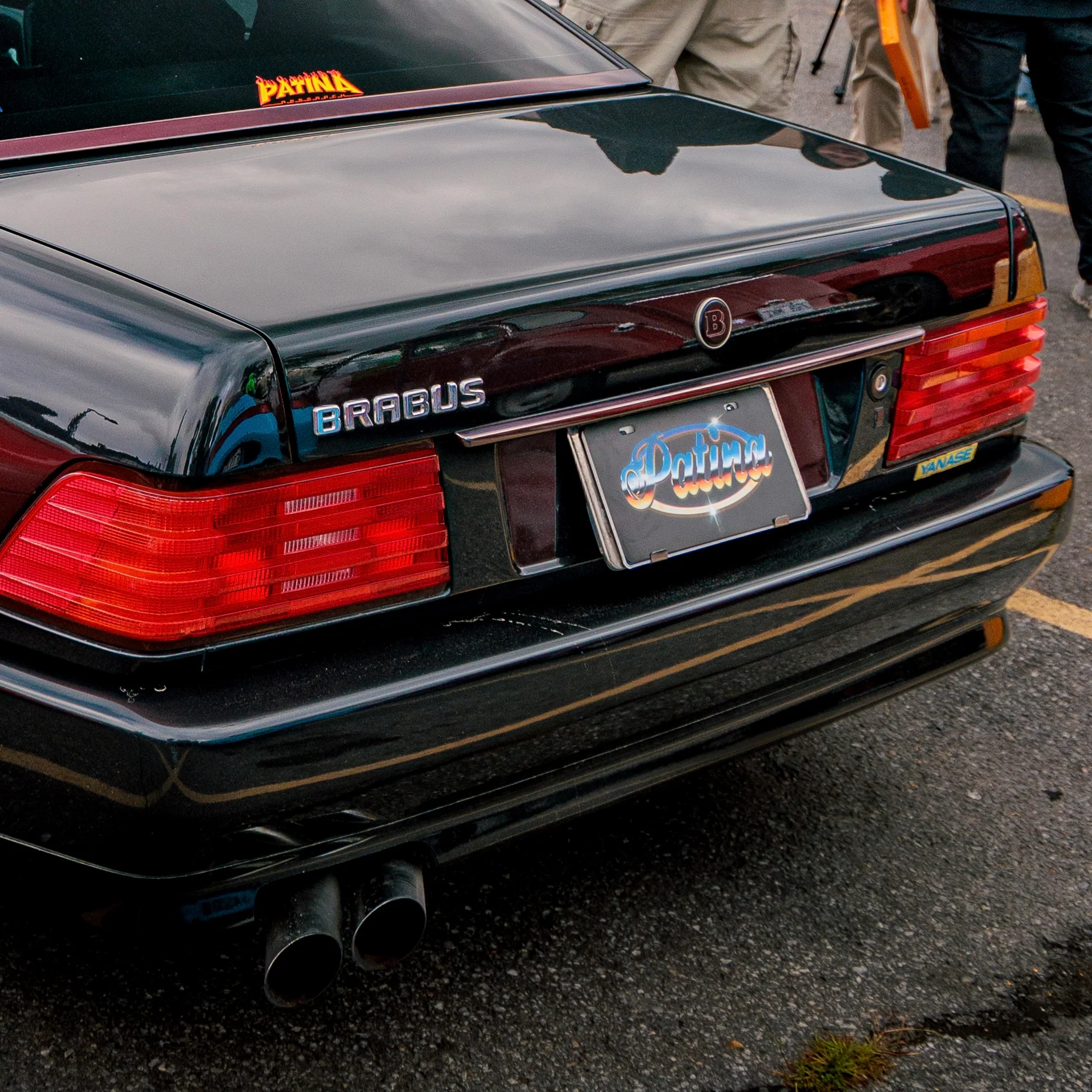 CHROME PATINA NUMBER PLATE - Image 3