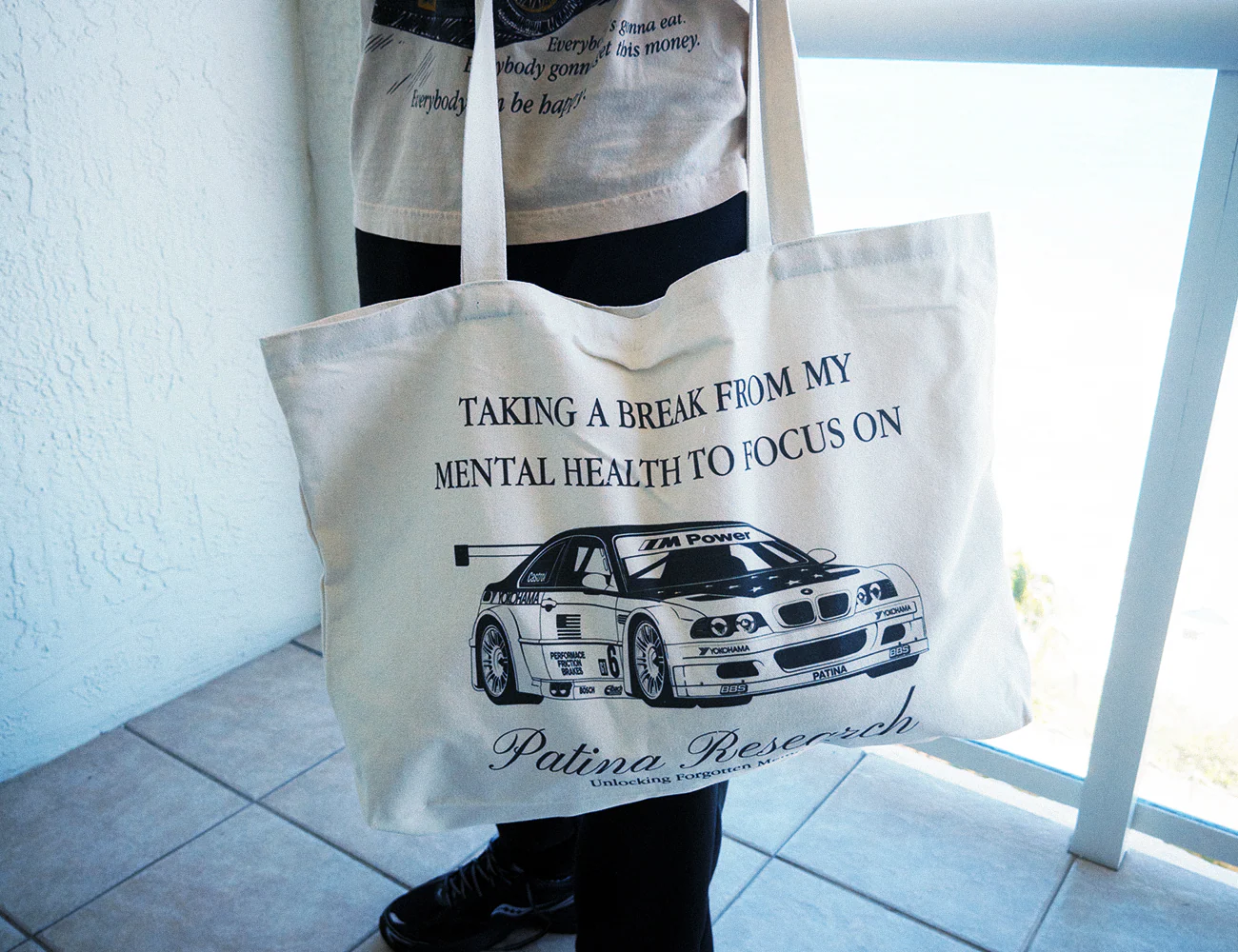 E46 GTR OVERSIZED TOTE BAG - Image 2