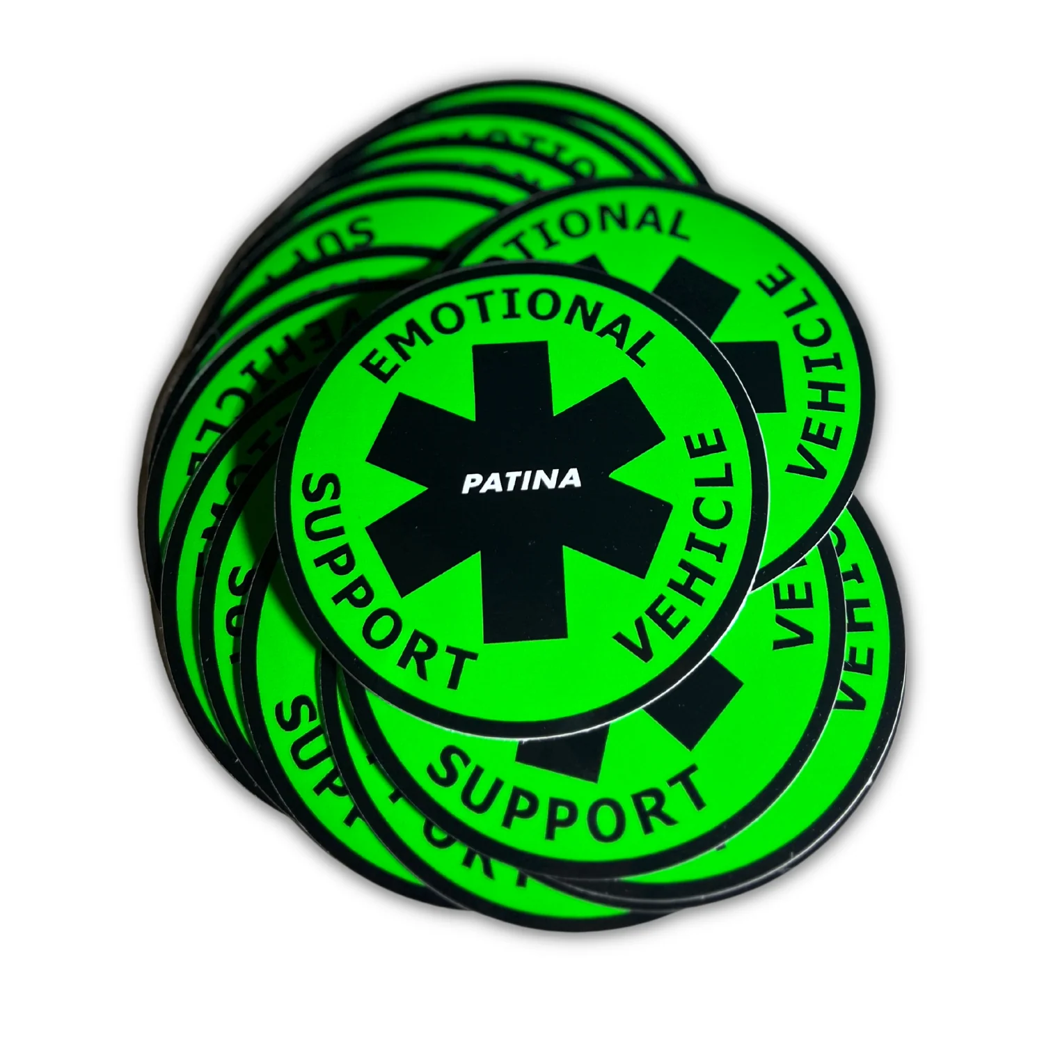 EMOTIONAL SUPPORT 4" STICKER - Image 5