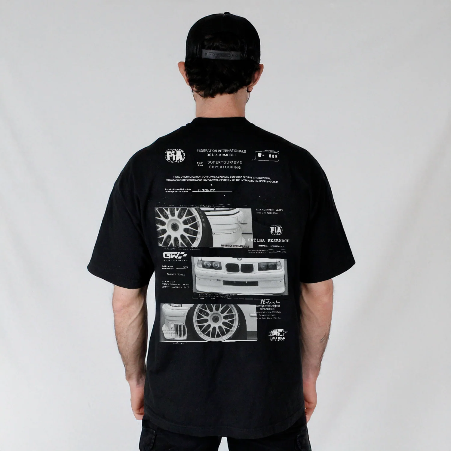 GW X PR E36 T-SHIRT BLACK V2 - Image 4