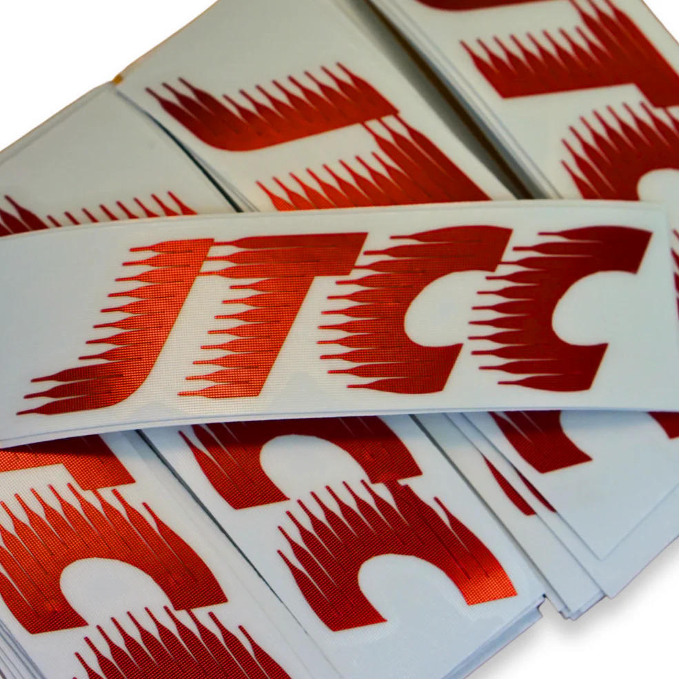 JTCC 5 INCH REFLECTIVE STICKER - Image 2