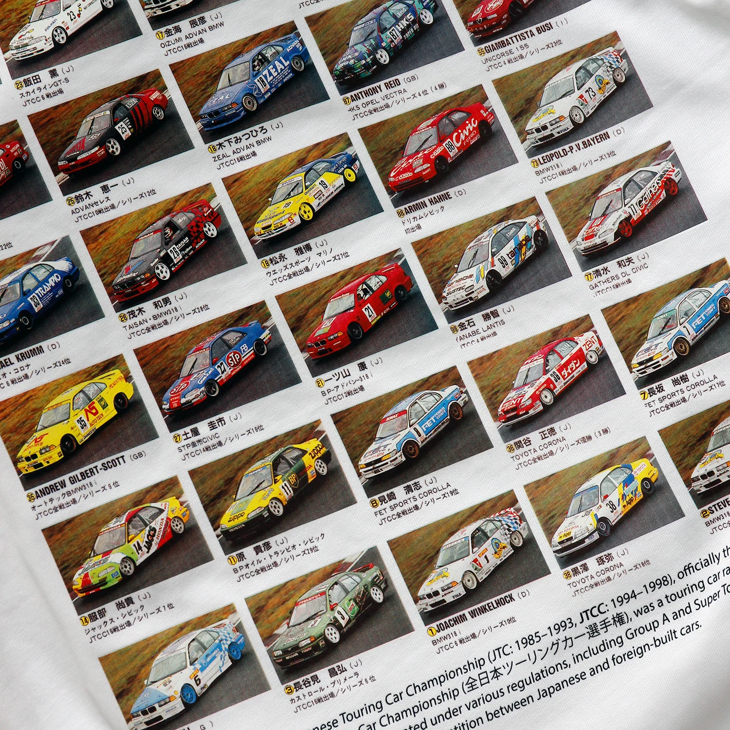 JTCC LINE UP T-SHIRT - Image 3
