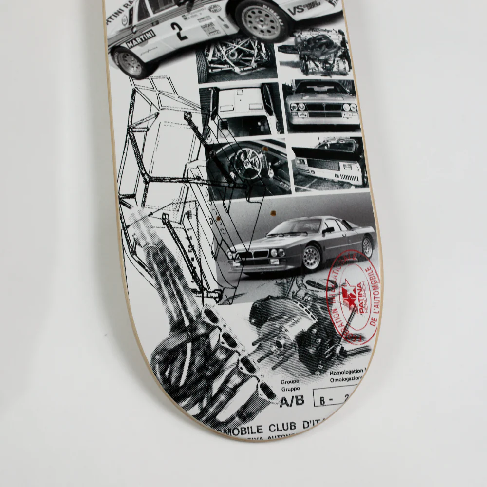LANCIA VS AUDI GROUP B SKATEBOARD DECK - Image 4