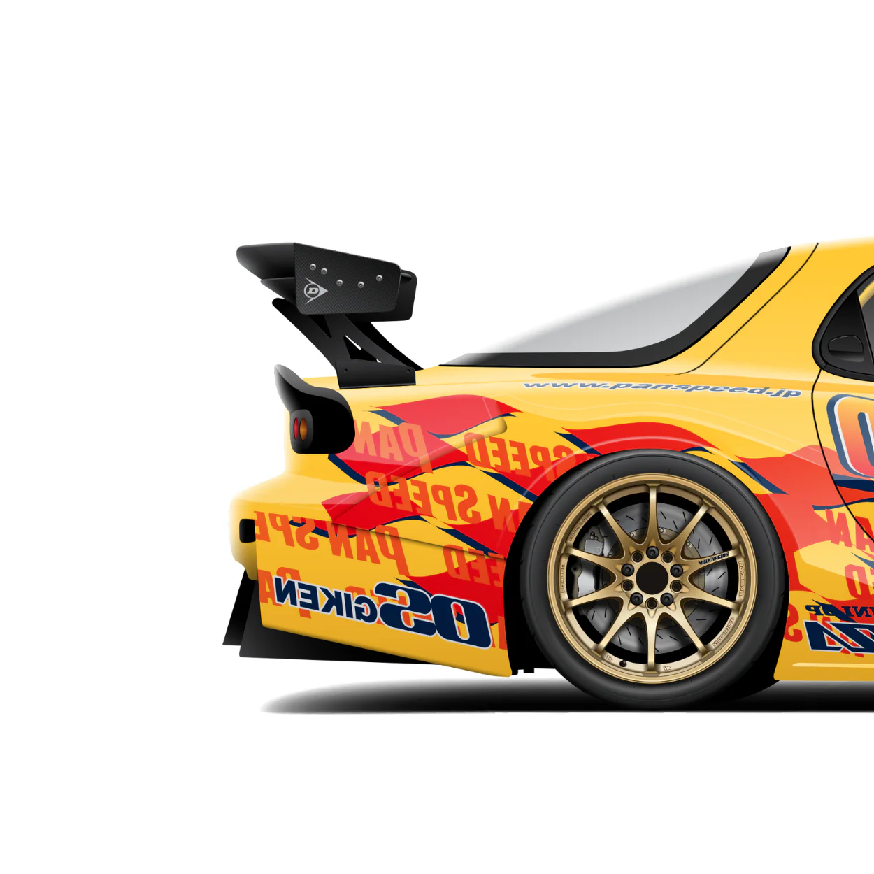 PANSPEED RX-7 TIME ATTACK PRINT - Image 4