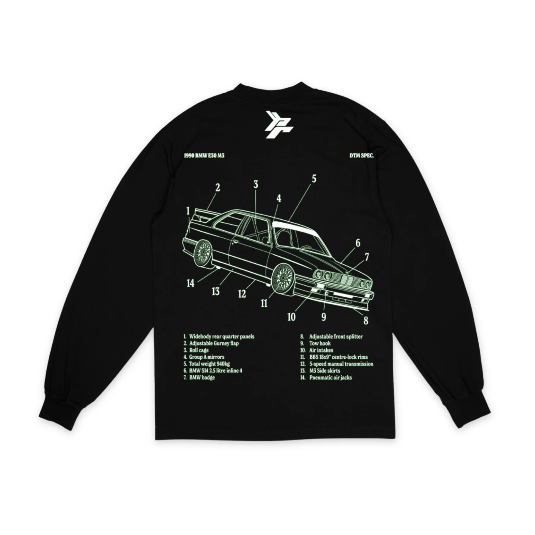 PR 30 LONGSLEEVE GLOW IN THE DARK SHIRT
