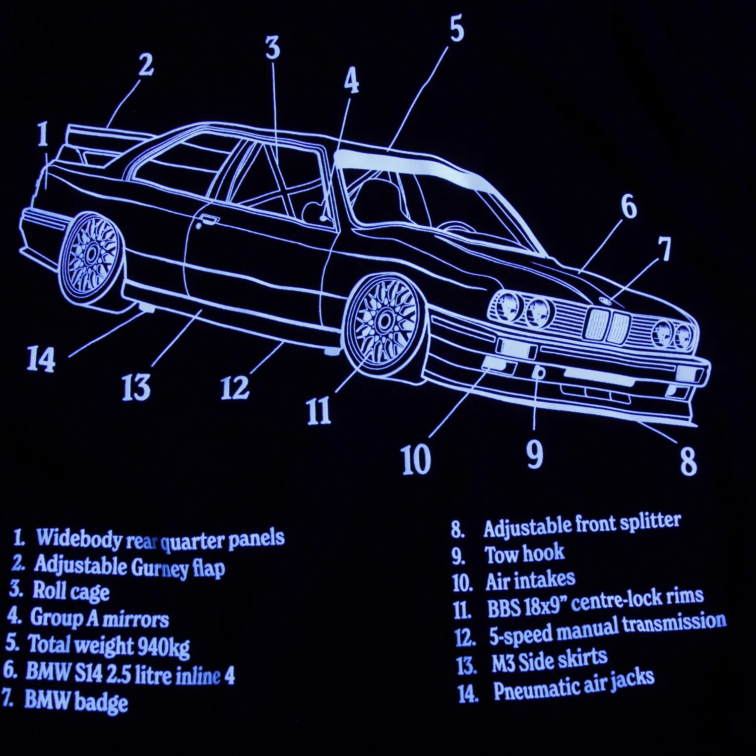 PR 30 LONGSLEEVE GLOW IN THE DARK SHIRT - Image 4