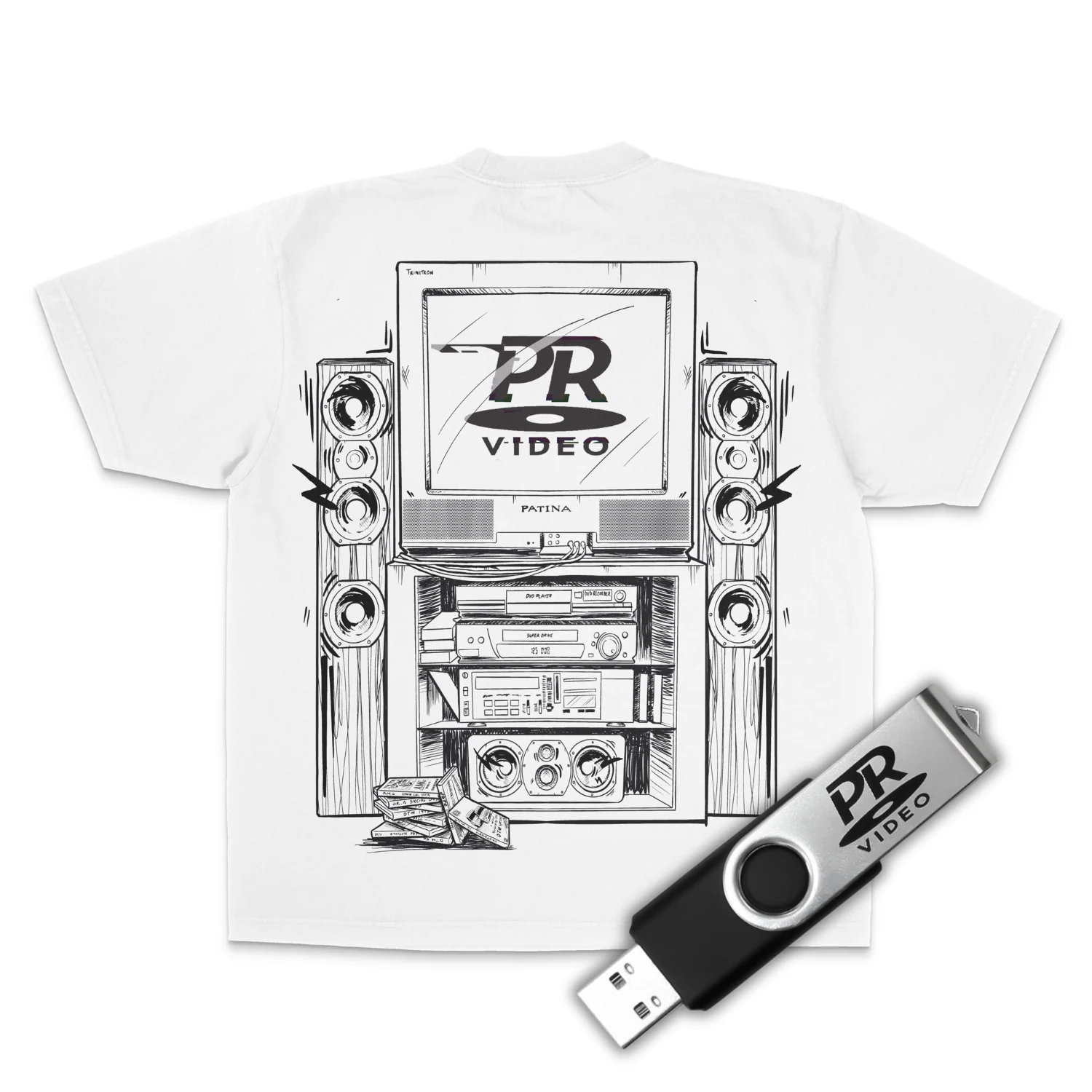 PRDVD WHITE T-SHIRT