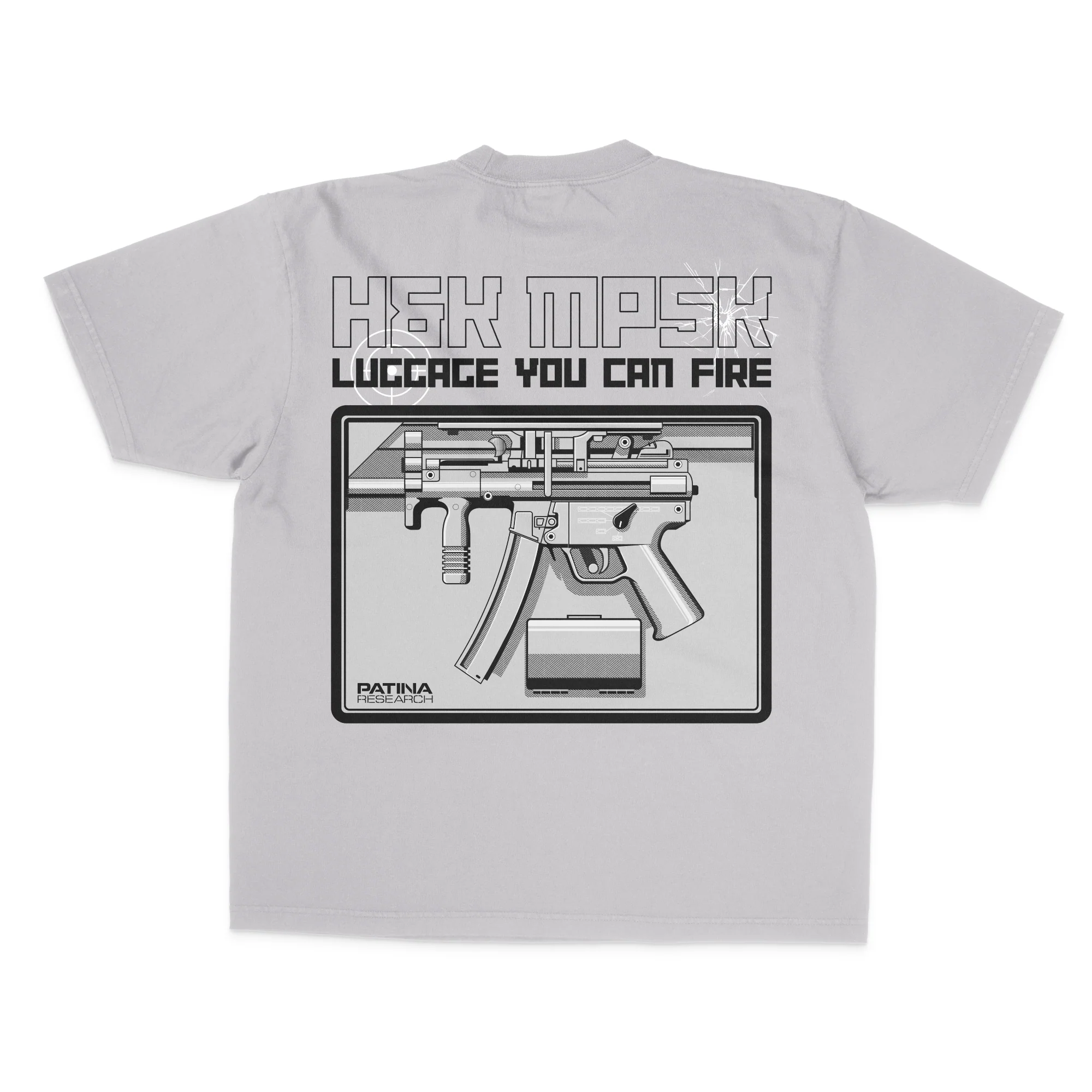 PRMP5K T-SHIRT SILVER