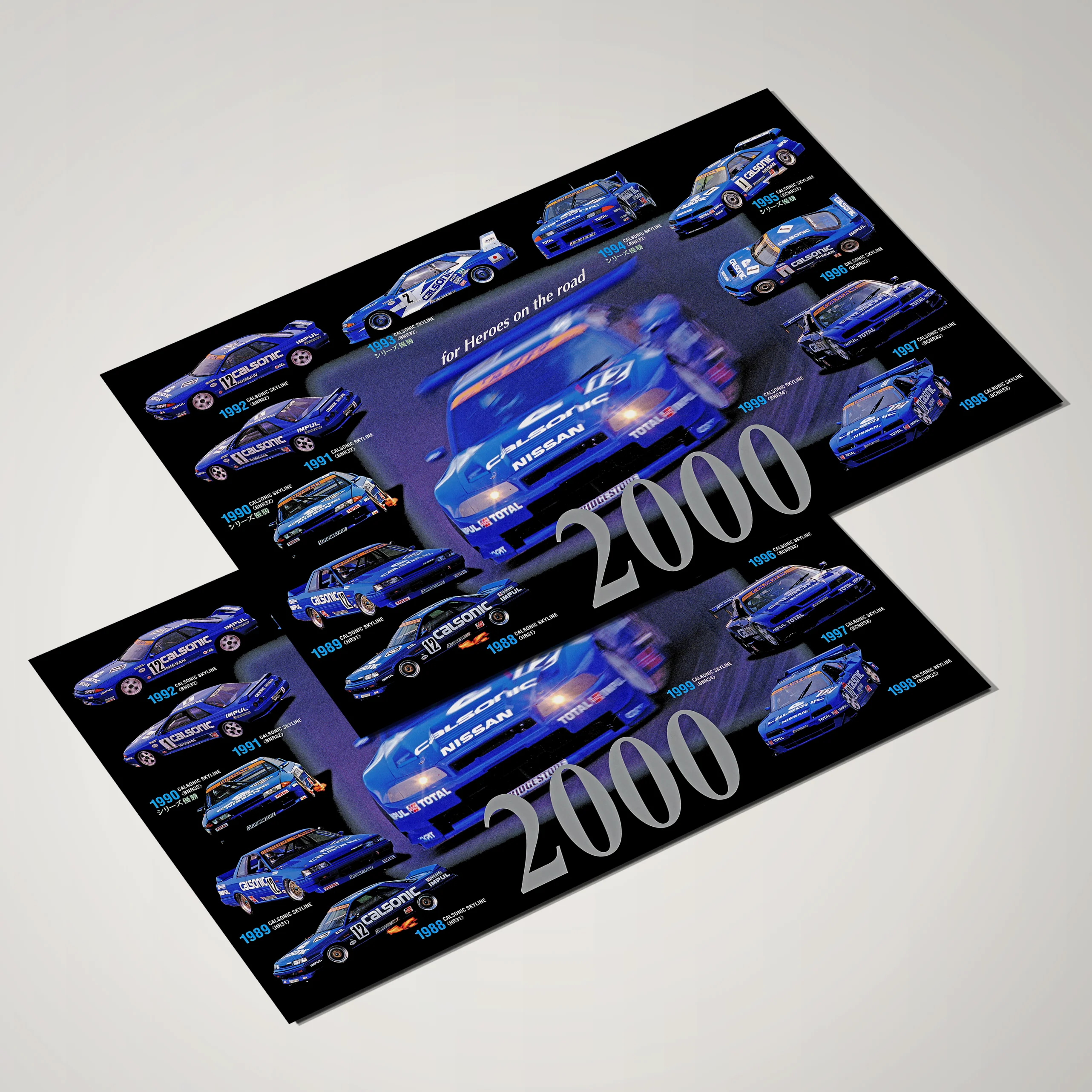 SKYLINE CALSONIC 2000 POSTER - Image 2
