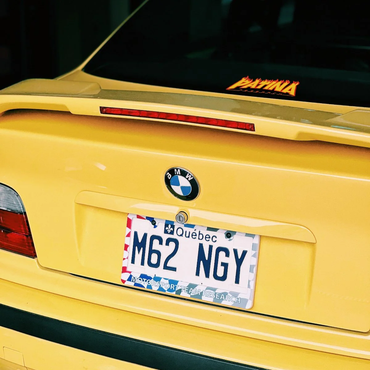 TEAM RESEARCH PLATE FRAME - Image 2