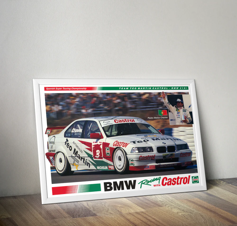 TEO MARTIN FOR SSTC E36 POSTER