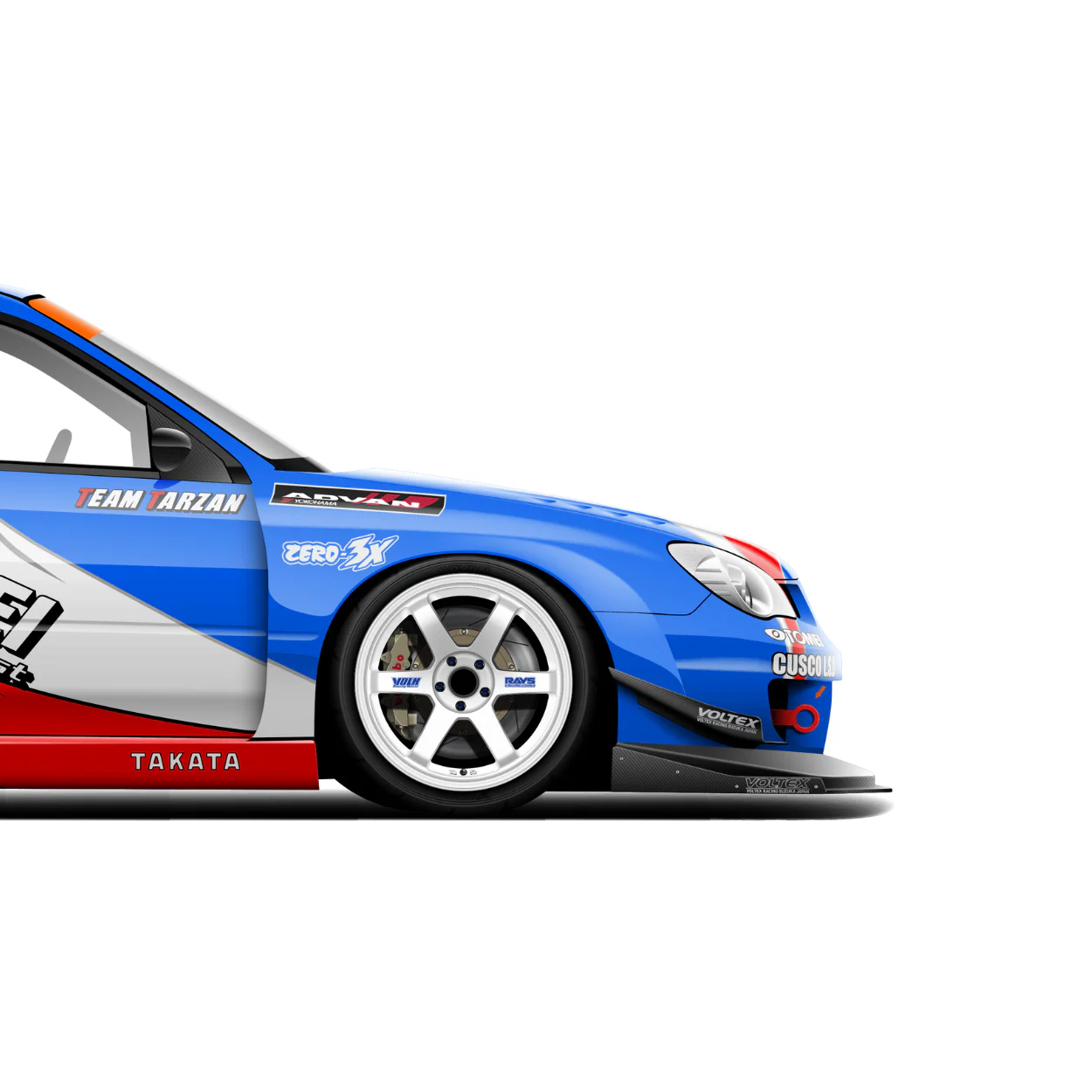 TOMEI CUSCO STI TIME ATTACK PRINT - Image 4