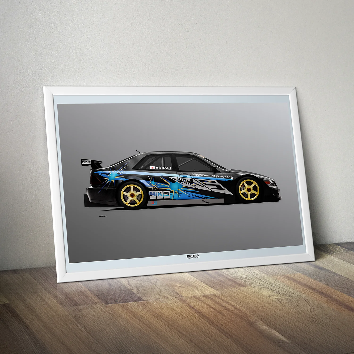 TOYOTA ALTEZZA HKS TRB-01 POSTER - Image 2
