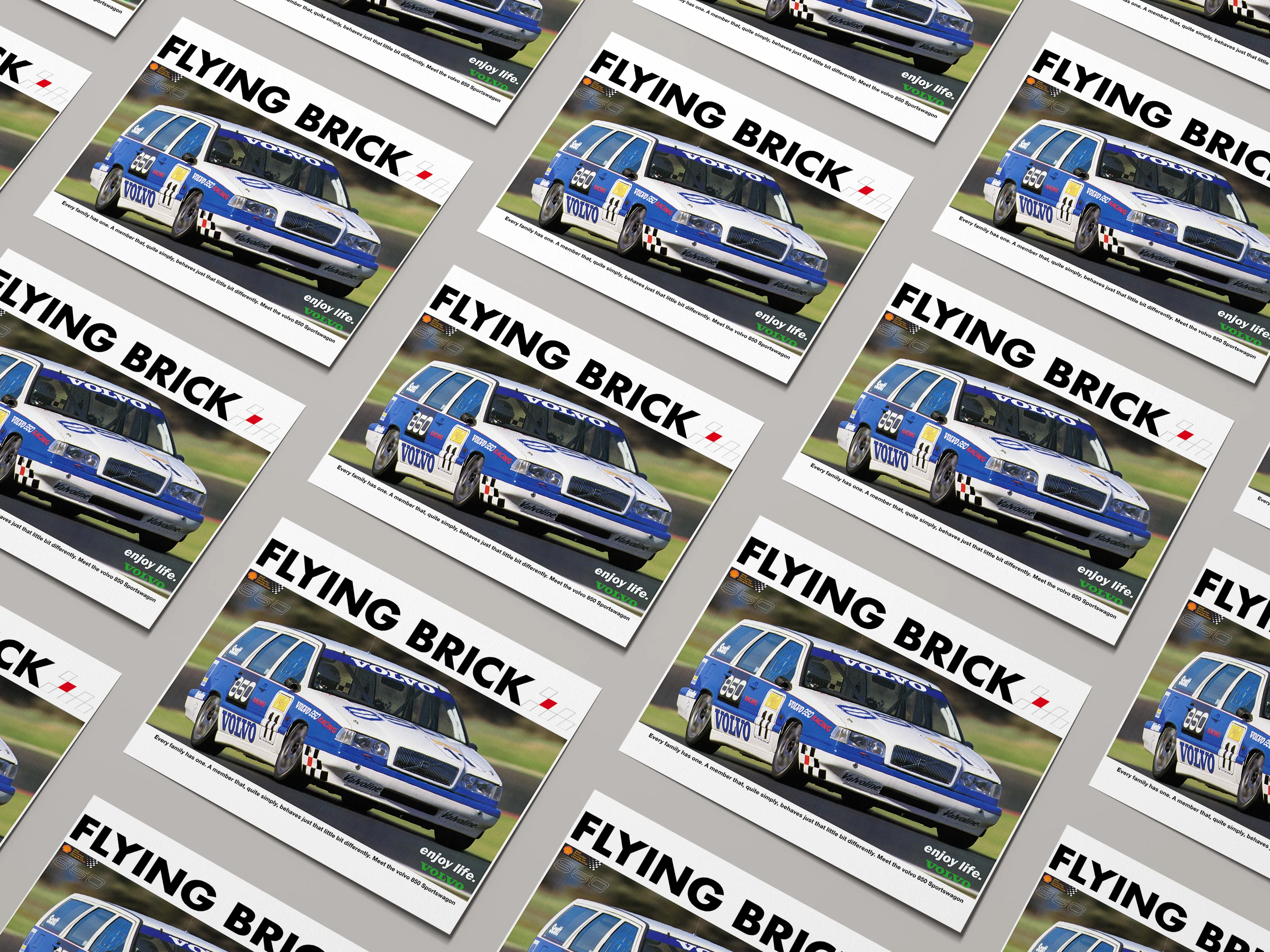 VOLVO 850 ESTATE POSTER - Image 3