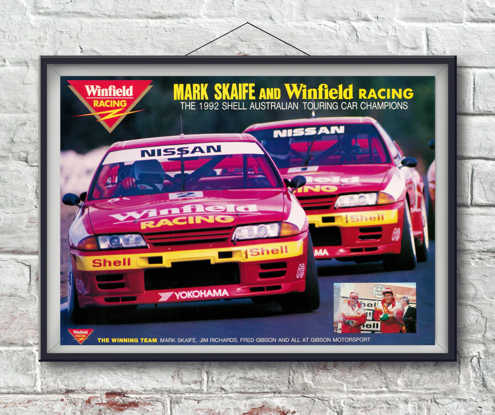 WINFIELD RACING R32 POSTER